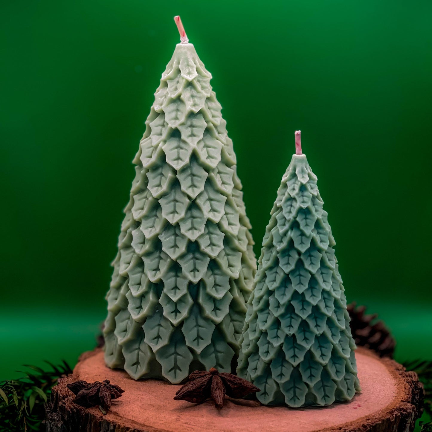 Pino navideño verde