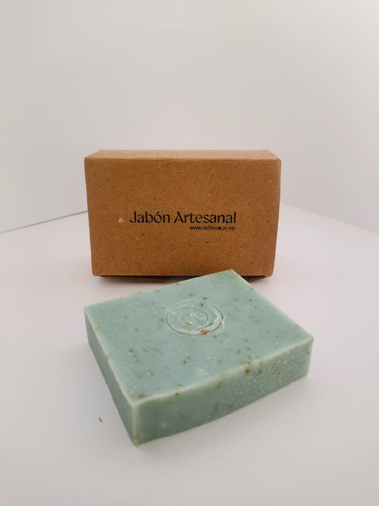 Jabón artesanal de menta